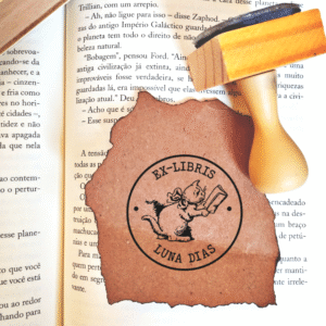 Carimbo Literário - Gato - Acervo Pessoal - Ex Libris