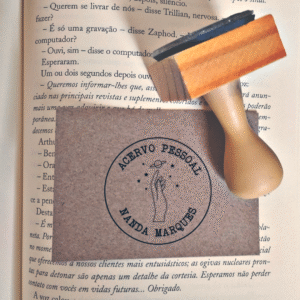Carimbo Literário - Estrelas - Acervo Pessoal - Biblioteca Particular - Ex Libris