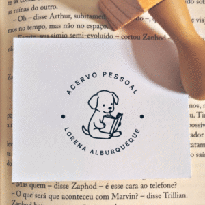 Carimbo Literário - Cachorrinho - Acervo Pessoal